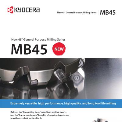 Đài Dao Phay Mặt Đầu Gắn Mảnh Hợp Kim Kyocera MB45